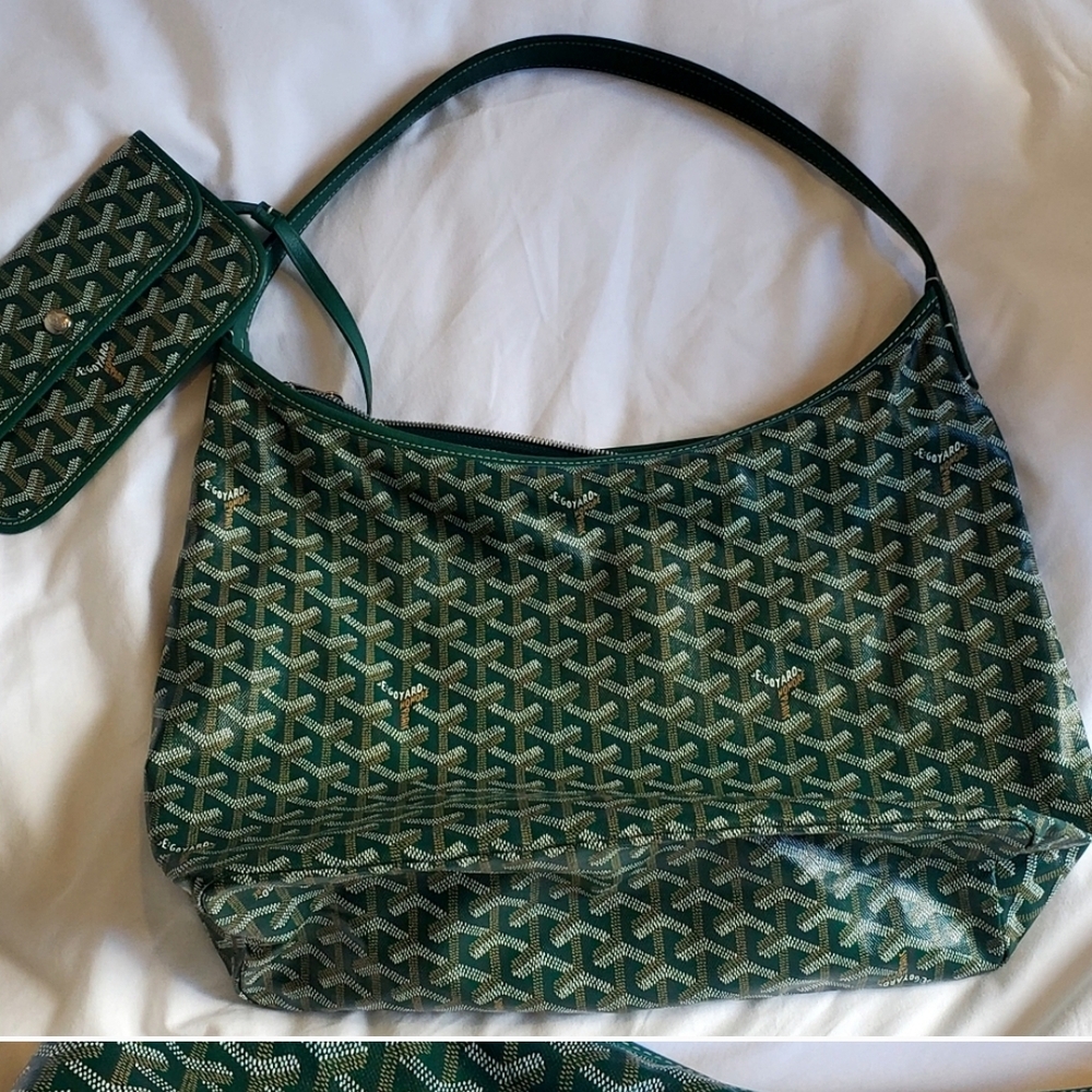 Green Patterned Women's Bag GOYARD